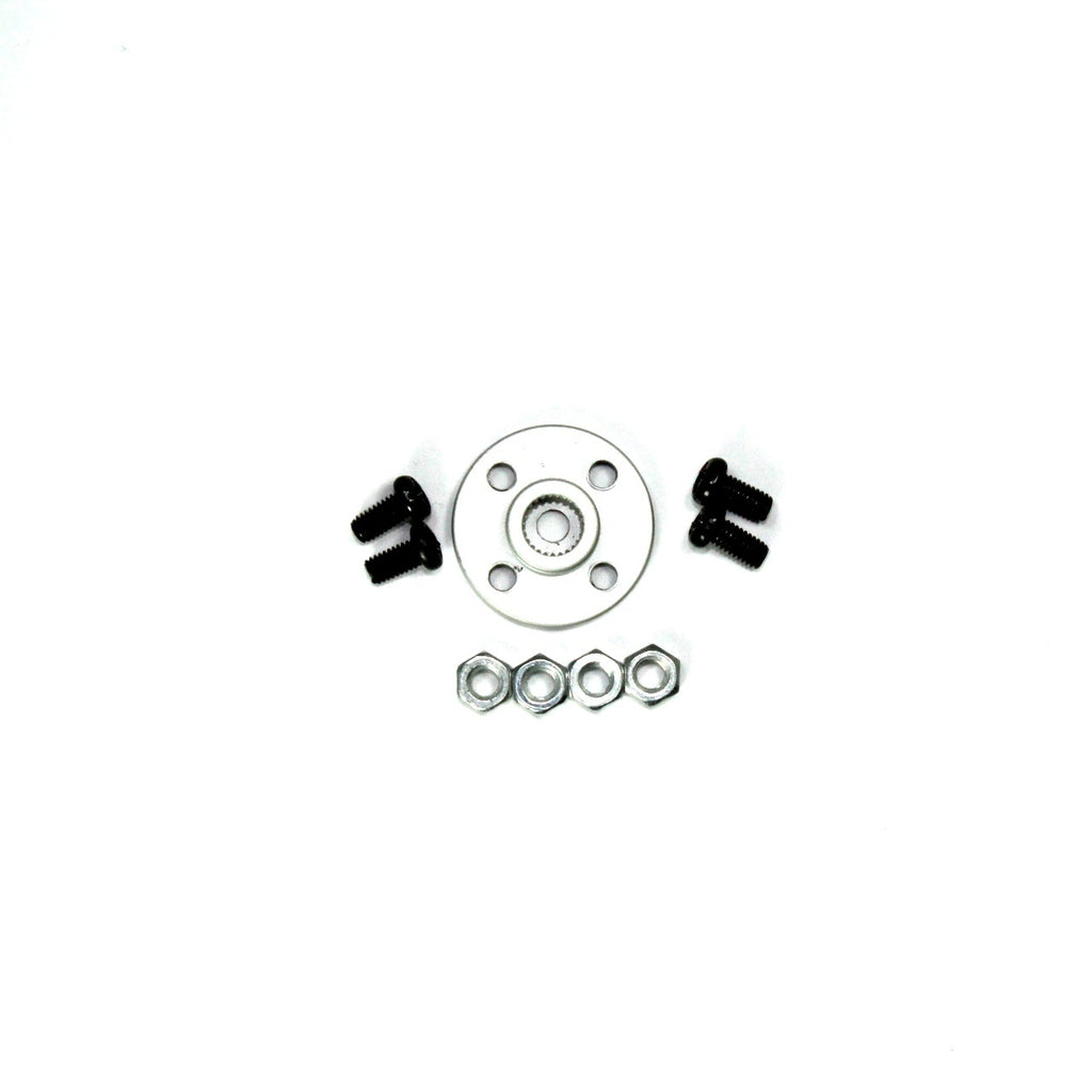 Disco de aluminio con 25 dientes para servos estándar