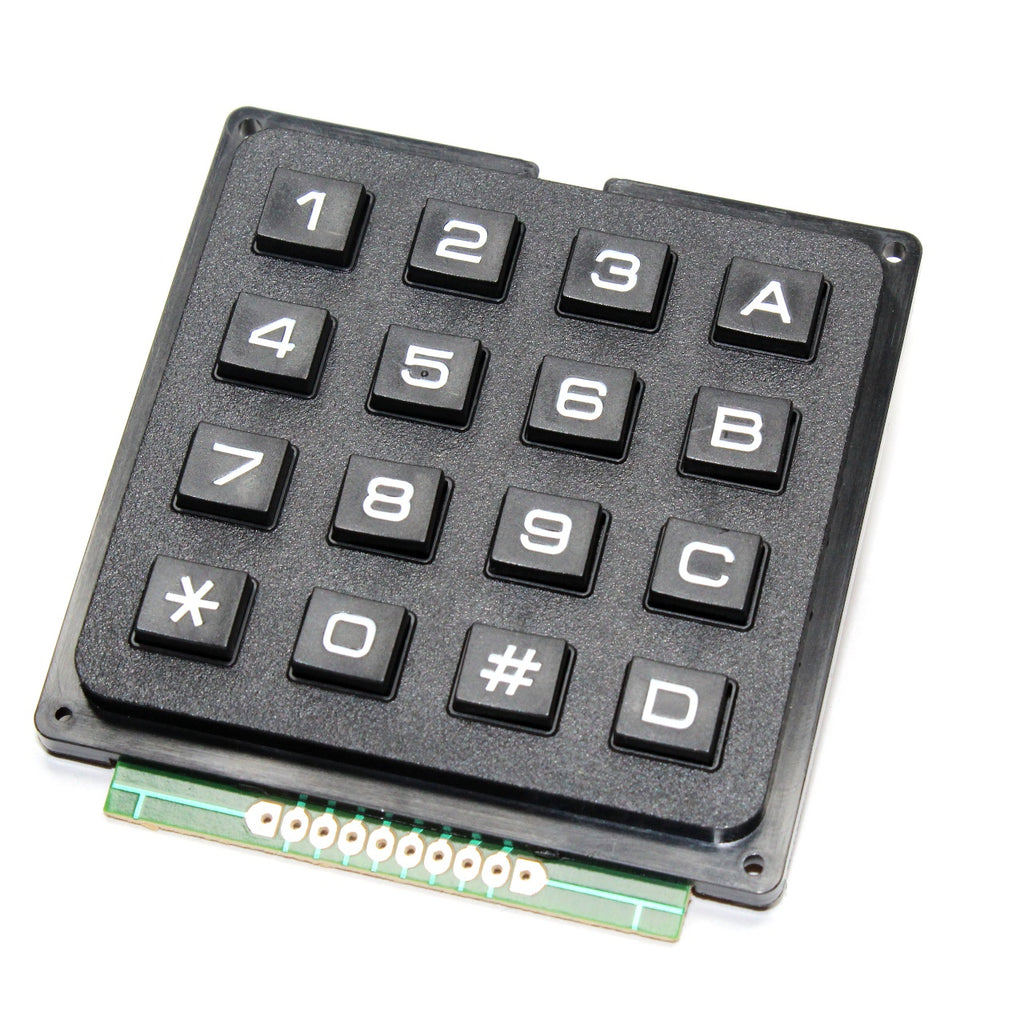 Teclado Rígido Matricial Alfanumérico 4x4