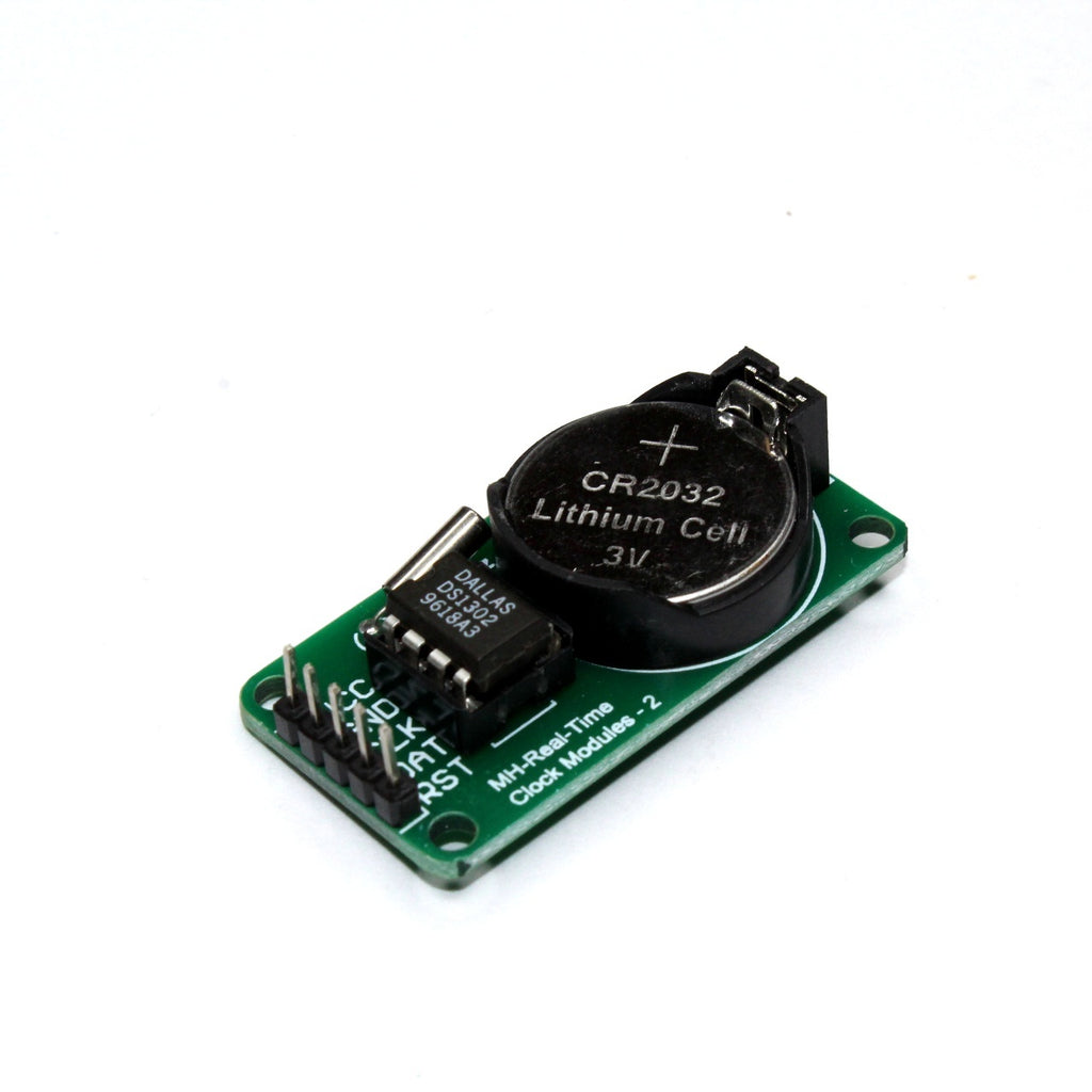 Reloj de tiempo real RTC 1302 con RAM y batería