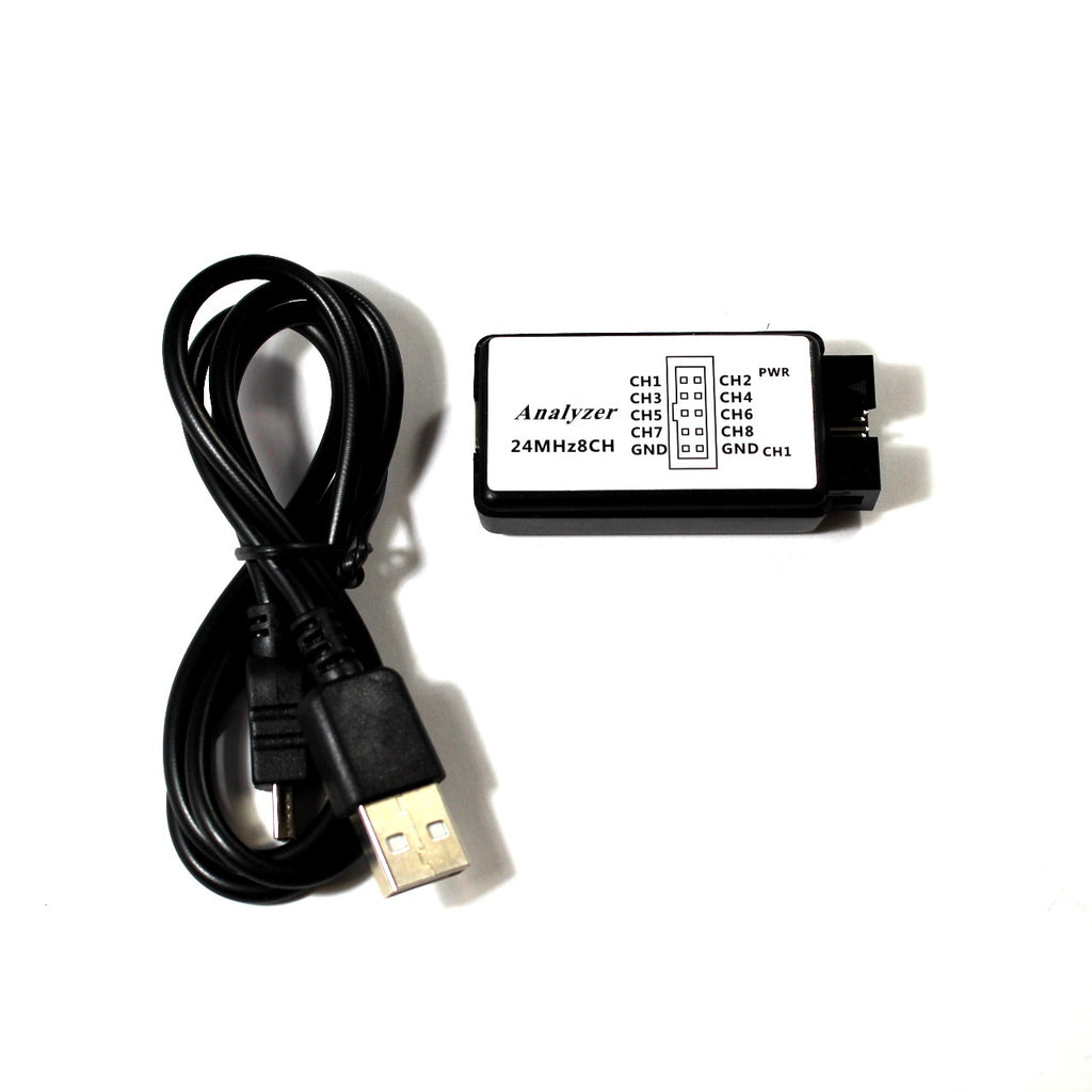 Analizador lógico Saleae Logic 24 MHz 8CH