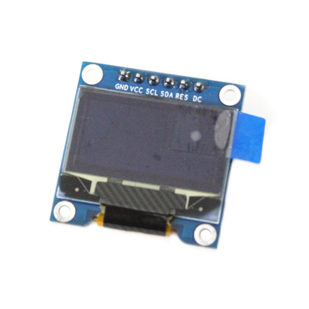 Pantalla 128x64 LCD OLED de 0.96" Azul con SPI 6 pines