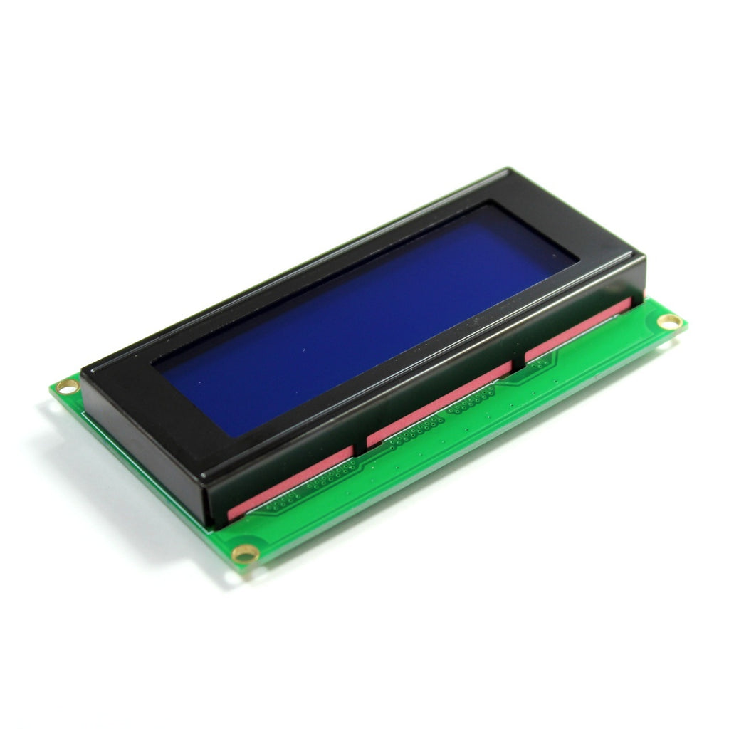 LCD 20 x 4 con luz de fondo azul