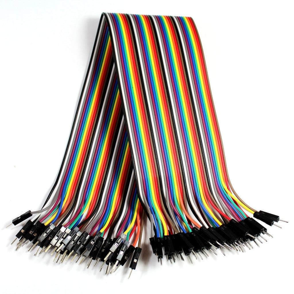 40 Cables Dupont Macho a Macho 30 cm