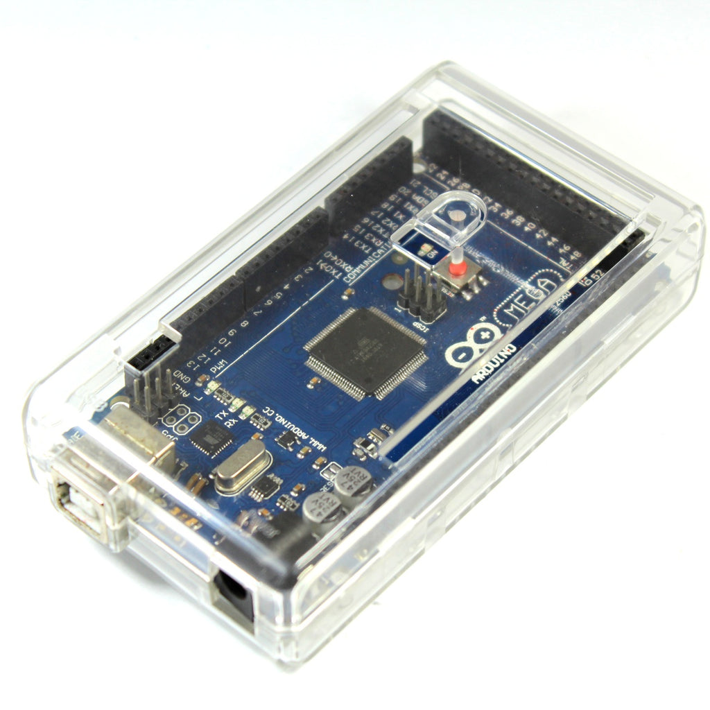 Carcasa de Plástico ABS para Arduino Mega transparente