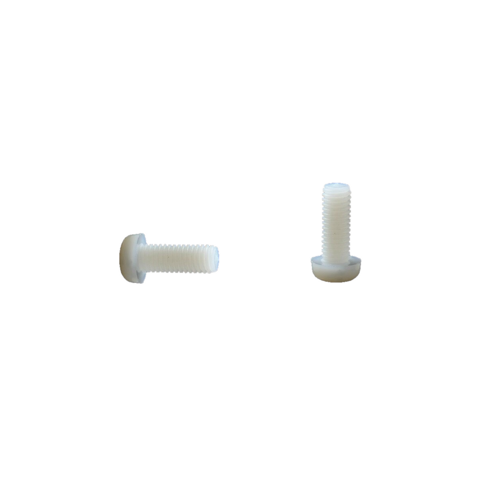 Paquete con 10 tornillos de Nylon M3 6 mm