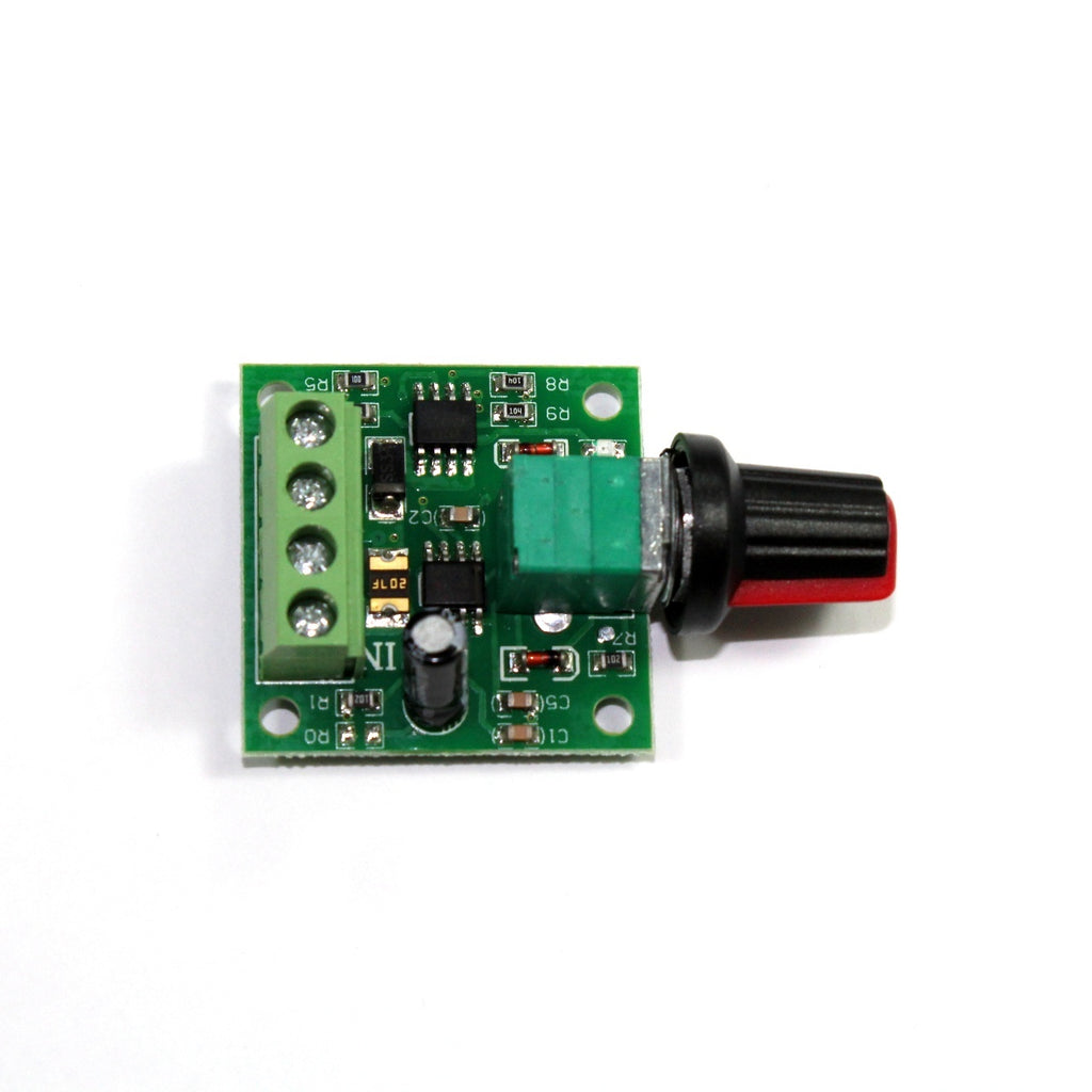 Regulador de velocidad para motor PWM DC 1.8V-12V 2A