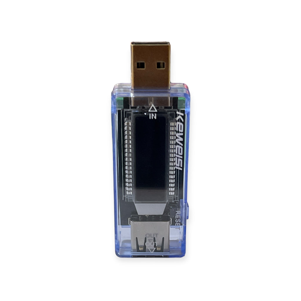 Probador voltaje y corriente usb