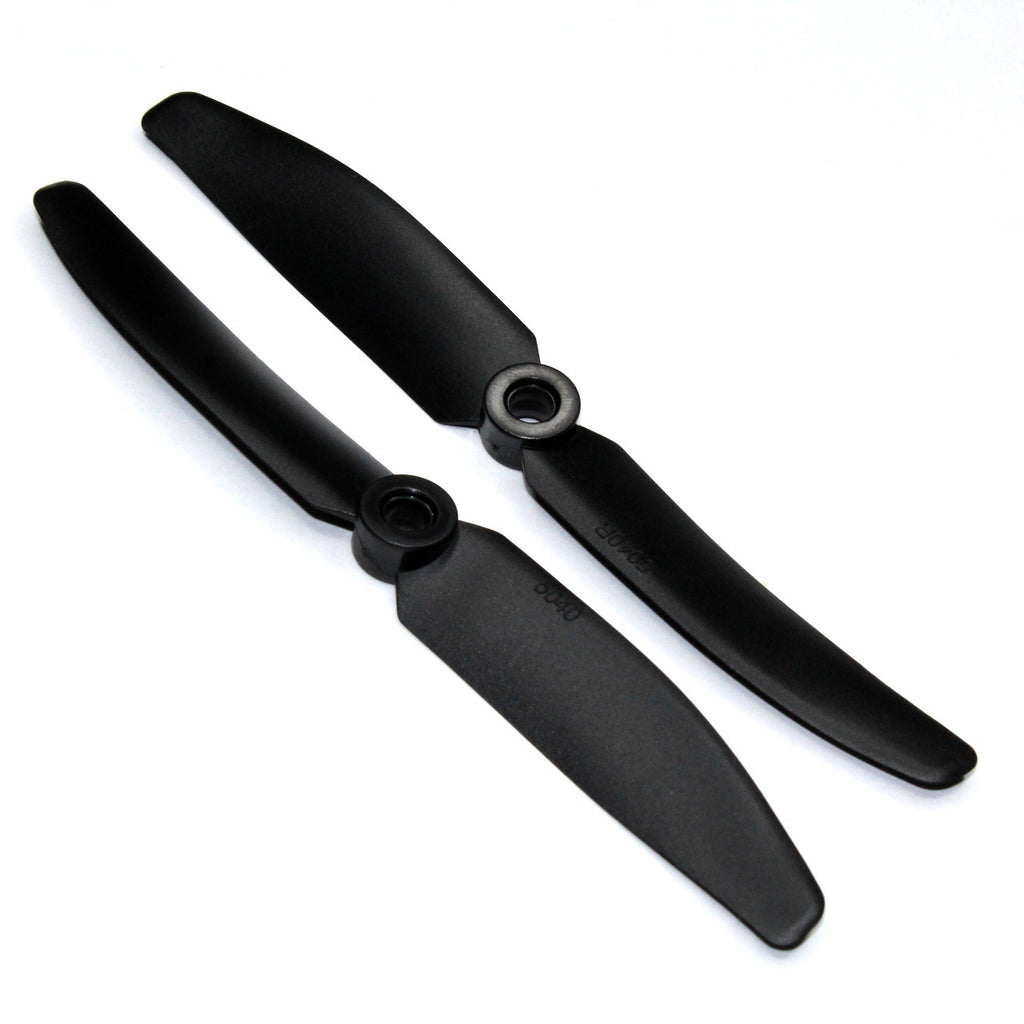 Par de hélices, propelas de nylon 50x40 Negro para drone