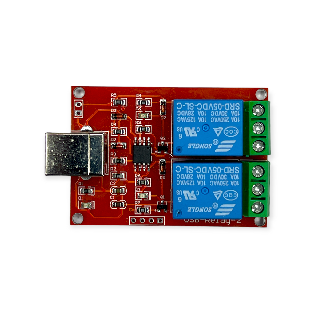 Modulo rele usb 2 canales