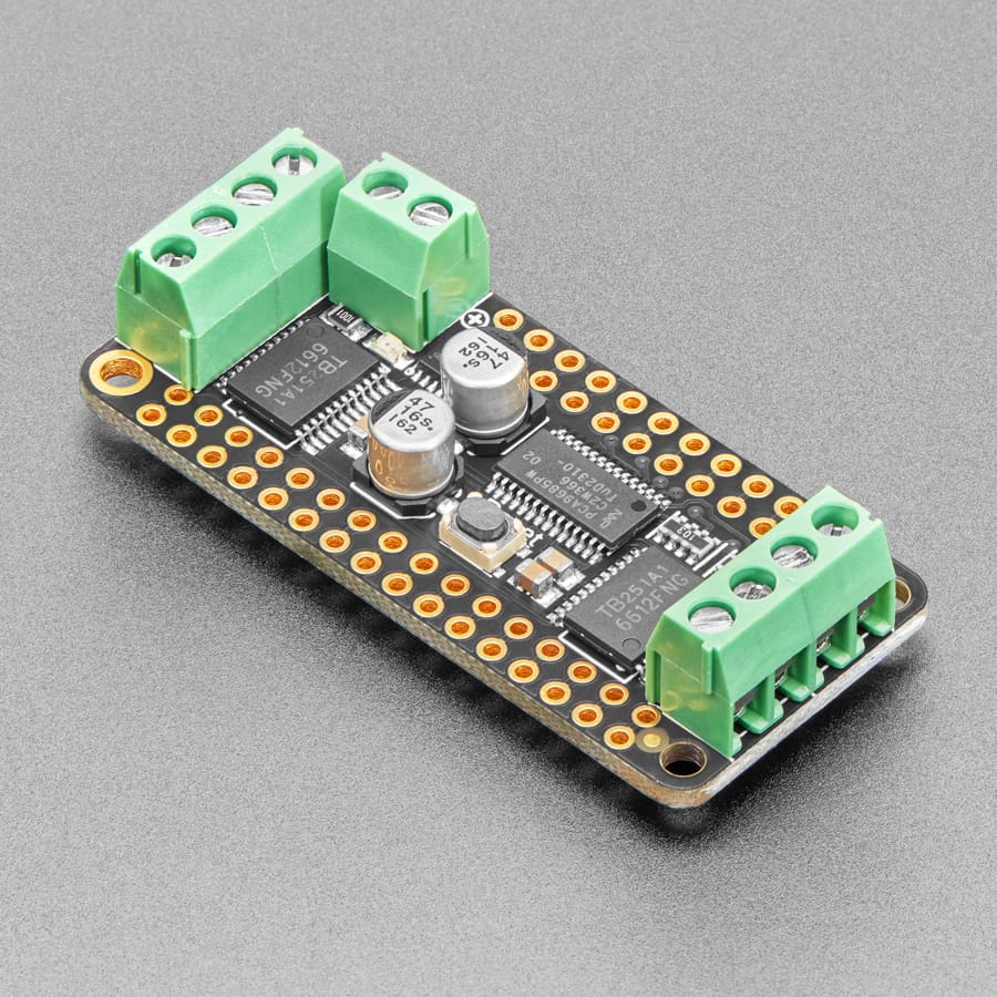 DC Motor + Stepper FeatherWing