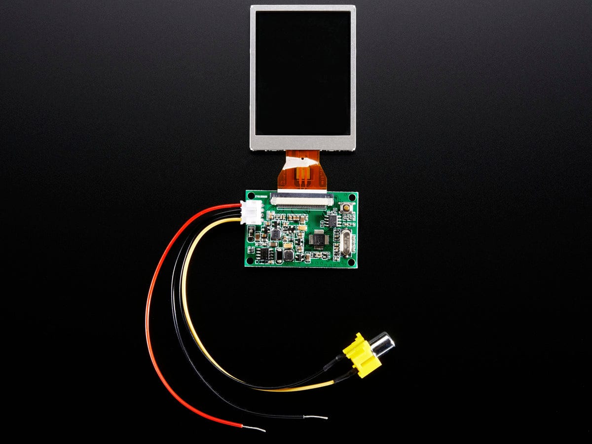 NTSC/PAL (Television) TFT Display - 2.5" Diagonal