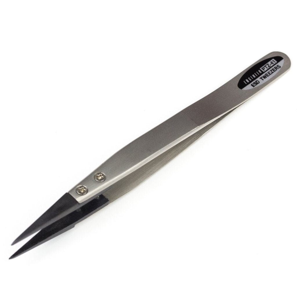 Engineer® PTZ-41 ESD Tweezers (PPS tipped)