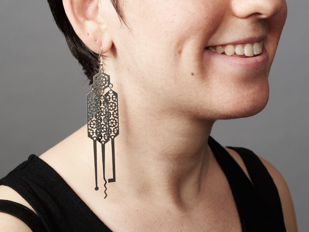 Lock-sport Earrings [Discontinued]