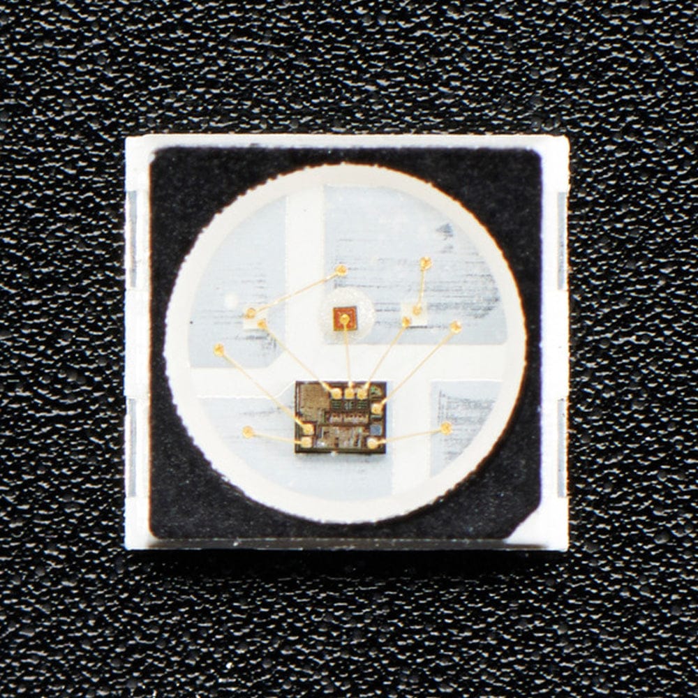 NeoPixel Mini 3535 RGB LEDs w/ Integrated Driver Chip - Black (Pack of 10)