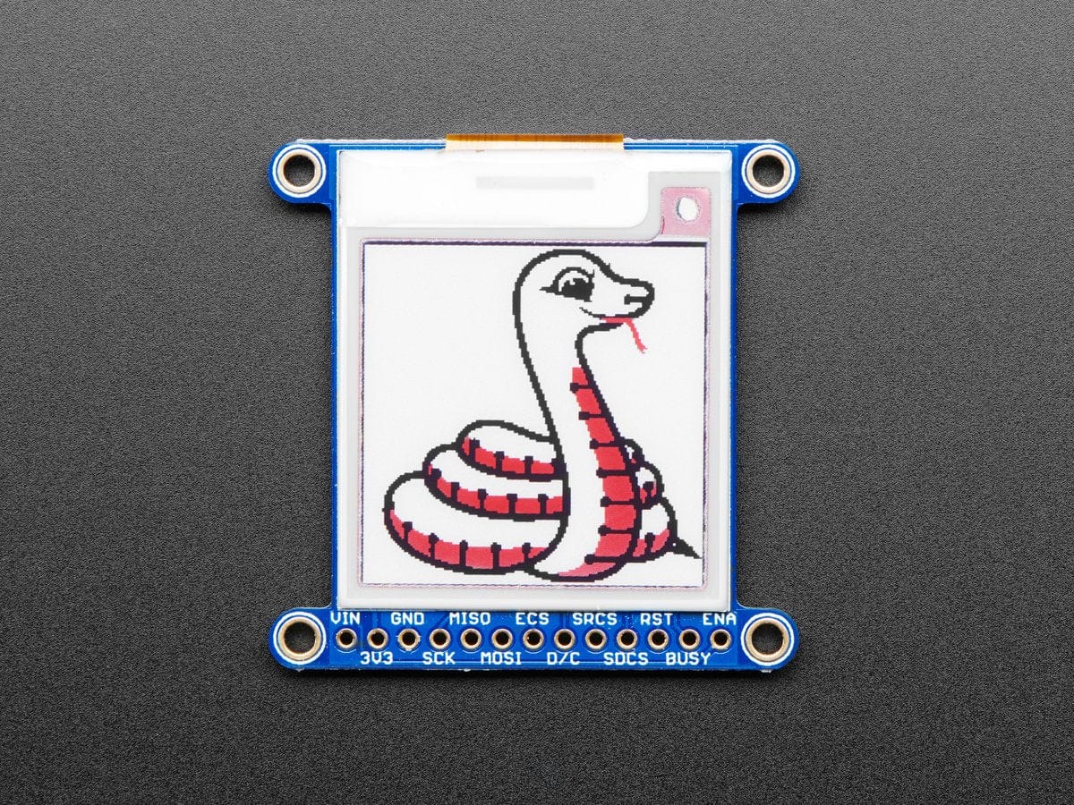 Adafruit 1.54" 152x152 Tri-Color eInk / ePaper Display with SRAM (152x152 with IL0373) [Discontinued]