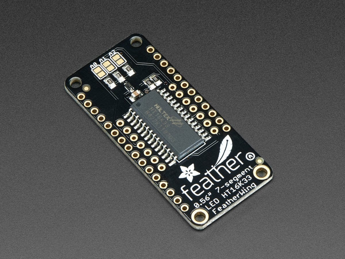 Adafruit 4-Digit 7-Segment LED Matrix Display FeatherWing