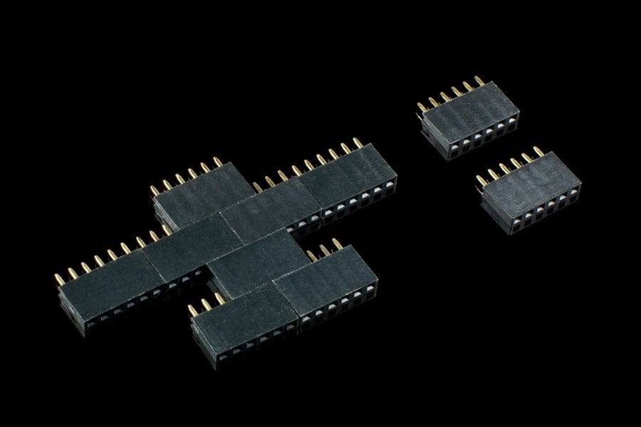 6-Pin Female Headers - 10 Pack [Discontinued]