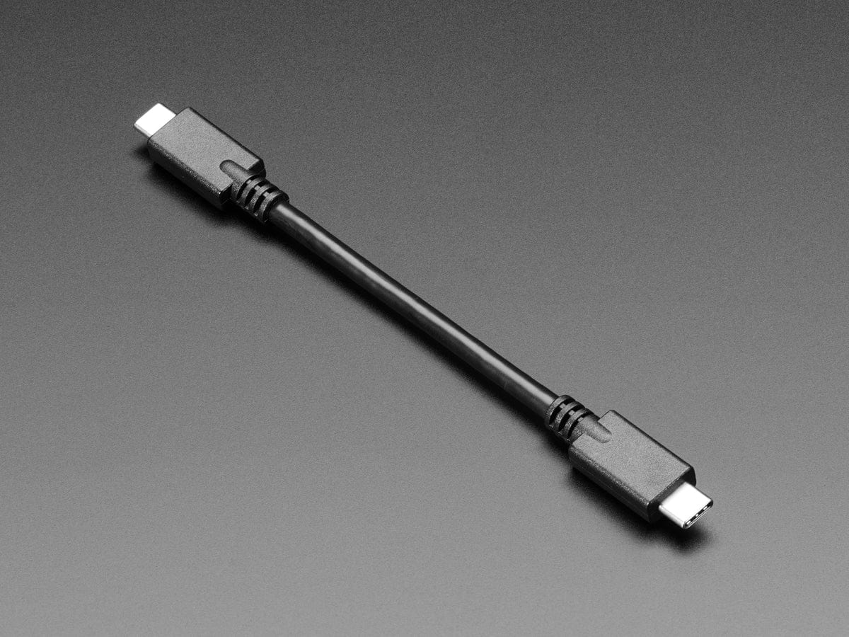 USB C to USB C Cable - USB 3.1 Gen 4 with E-Mark - 6" long [Discontinued]