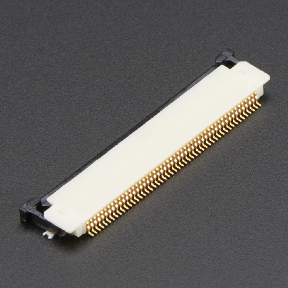 50-pin 0.5mm pitch top-contact FPC SMT Connector