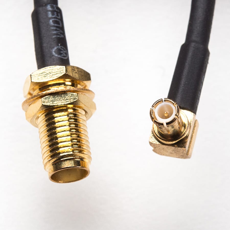 MCX Jack to SMA RF Cable Adapter