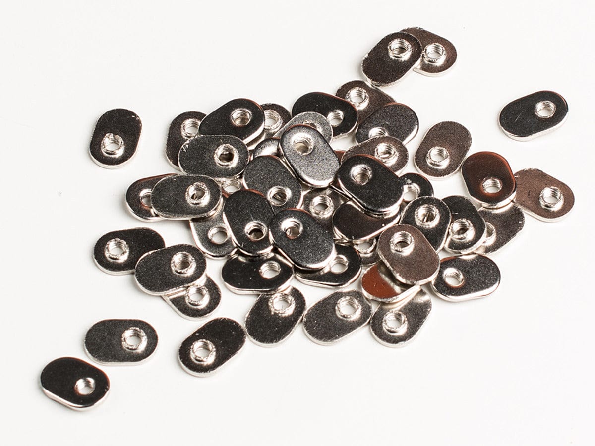 Aluminum Extrusion Oval T-Nut for 20x20 - M4 Thread - pack of 50 [discontinued]