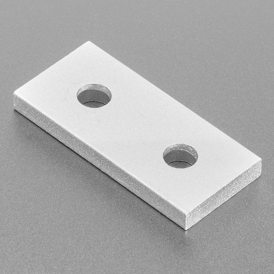 Coupling Plate - 2 Holes - 20x20 Aluminium Extrusion