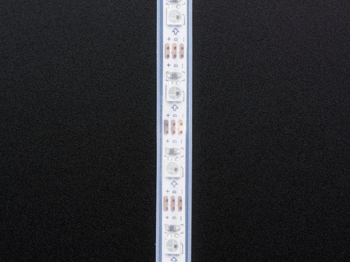 Adafruit Mini Skinny NeoPixel Digital RGB LED Strip - 1m 60 LED/m (WHITE) [Discontinued]
