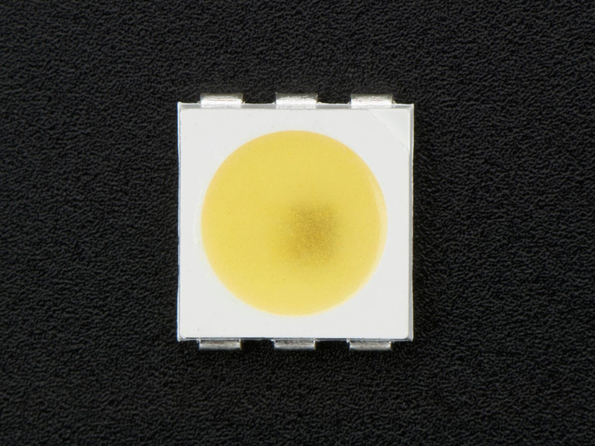 5050 Cool White LED w/ Integrated Driver Chip - 10 Pack (~6000K)