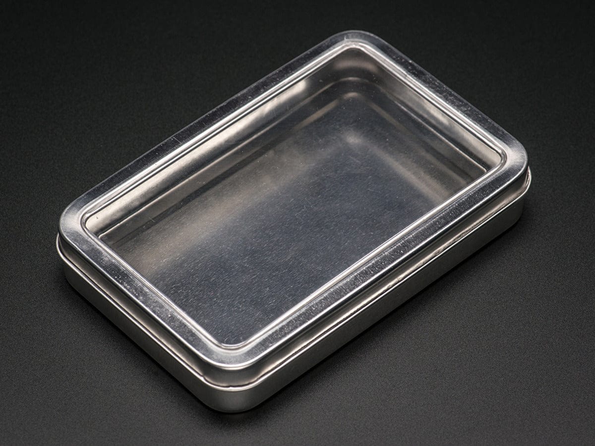 Large Tin With Clear Top Window [Discontinued]