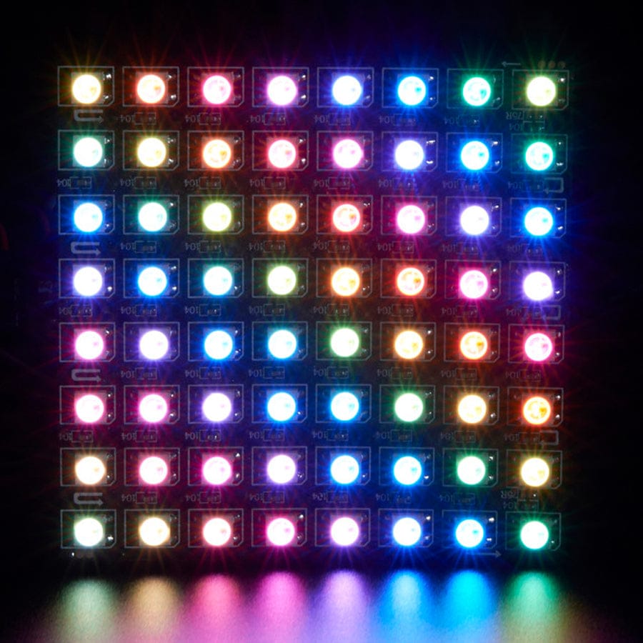 Flexible 8x8 NeoPixel RGB LED Matrix