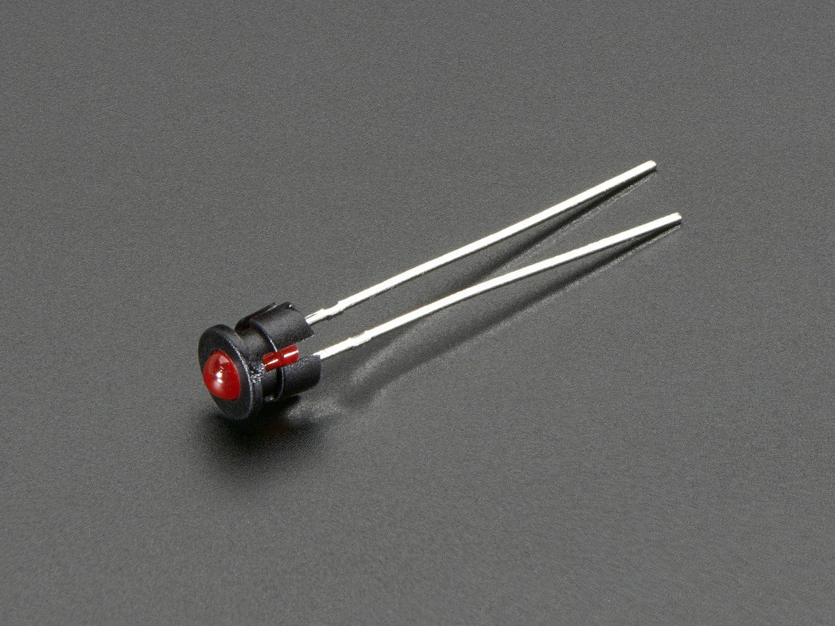 3mm Plastic Bevel LED Holder - Pack of 5 [Discontinued]