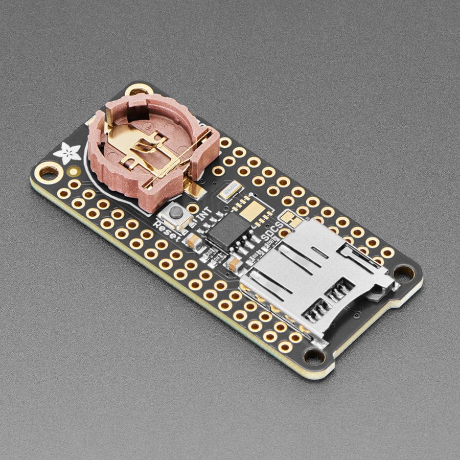 Adalogger FeatherWing - RTC + SD Add-on for All Feather Boards