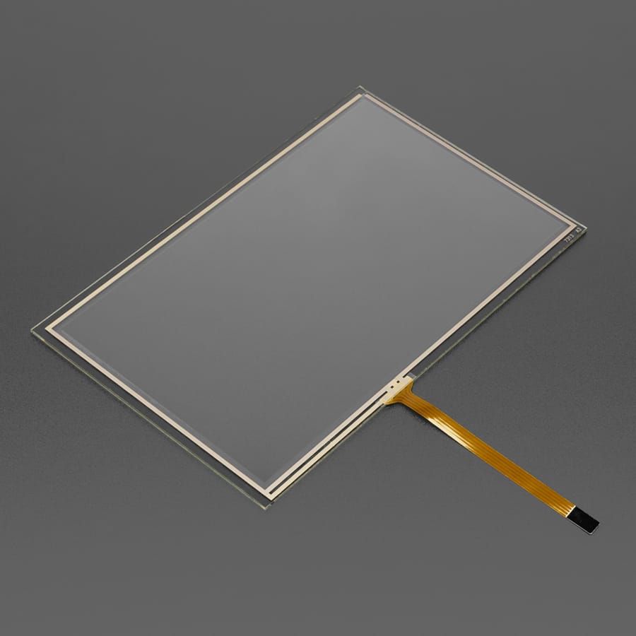 Resistive Touchscreen Overlay - 165mm x 105mm (7" diag.) - 4 Wire