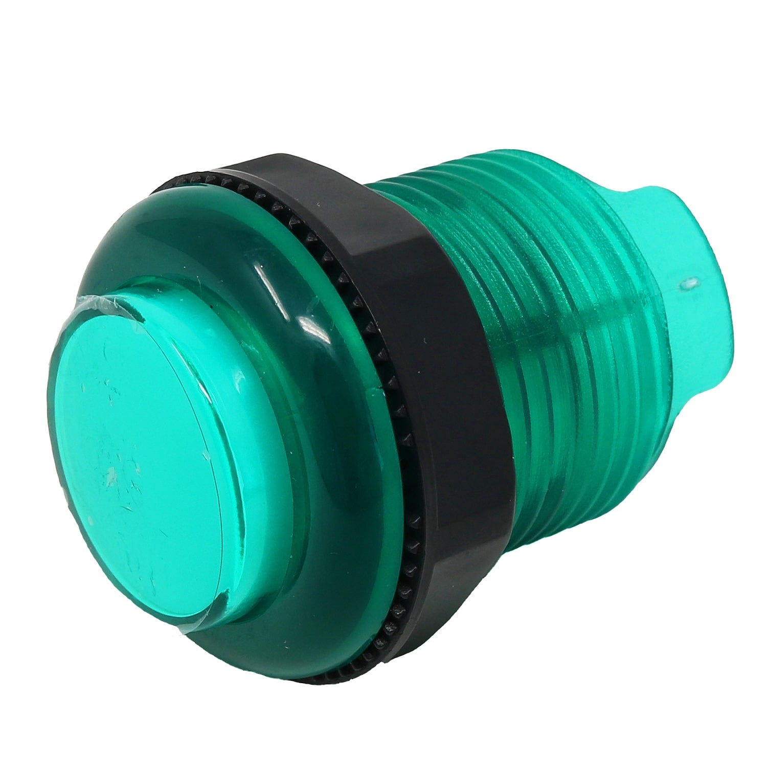 Arcade Button with LED - 30mm Translucent Green
