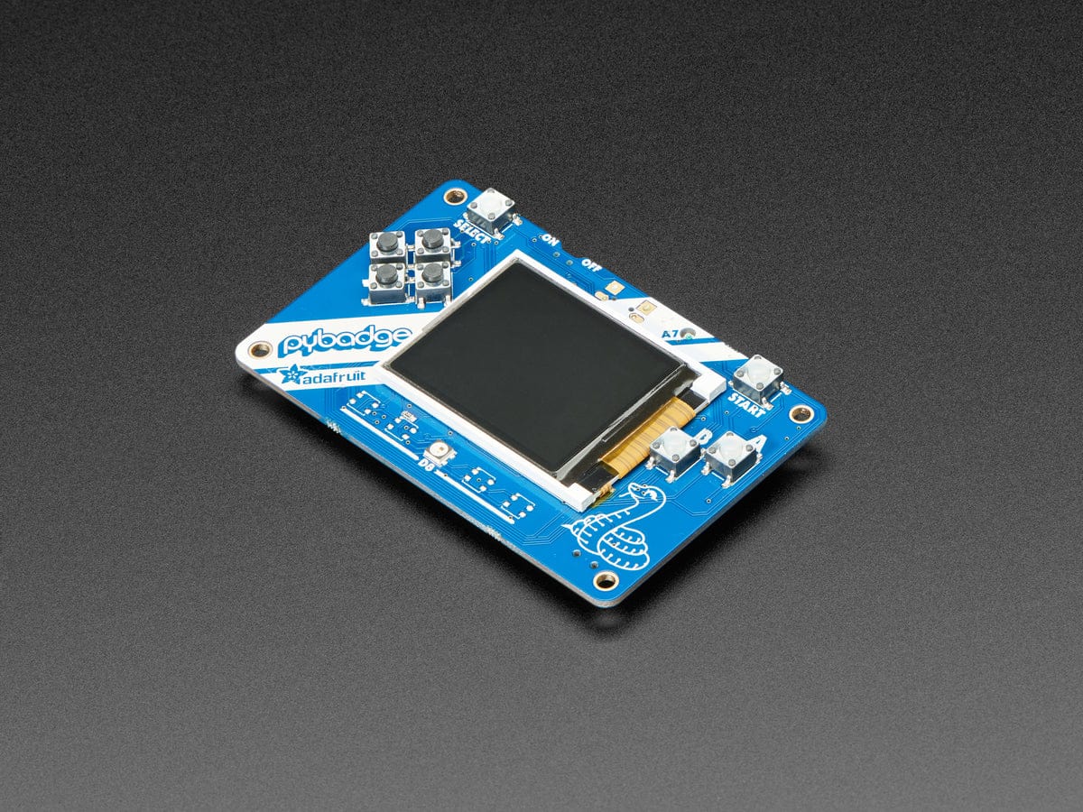 Adafruit PyBadge LC - MakeCode Arcade, CircuitPython, or Arduino (Low Cost Version)