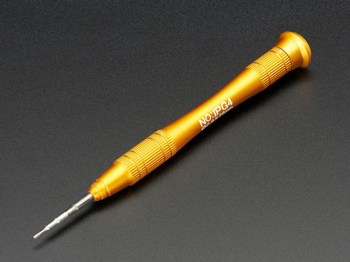 Aluminum iPhone 4S 0.8mm 5-Point Star/Pentalobe Screwdriver [DISCONTINUED]
