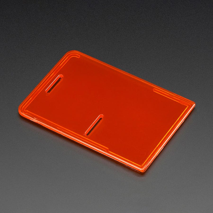 Raspberry Pi Model B+ / Pi 2 / Pi 3 Case Lid - Orange [Discontinued]