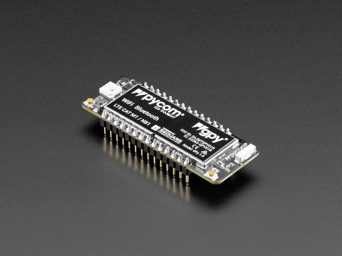 Pycom GPy - WiFi, Bluetooth LE and LTE-M [Discontinued]
