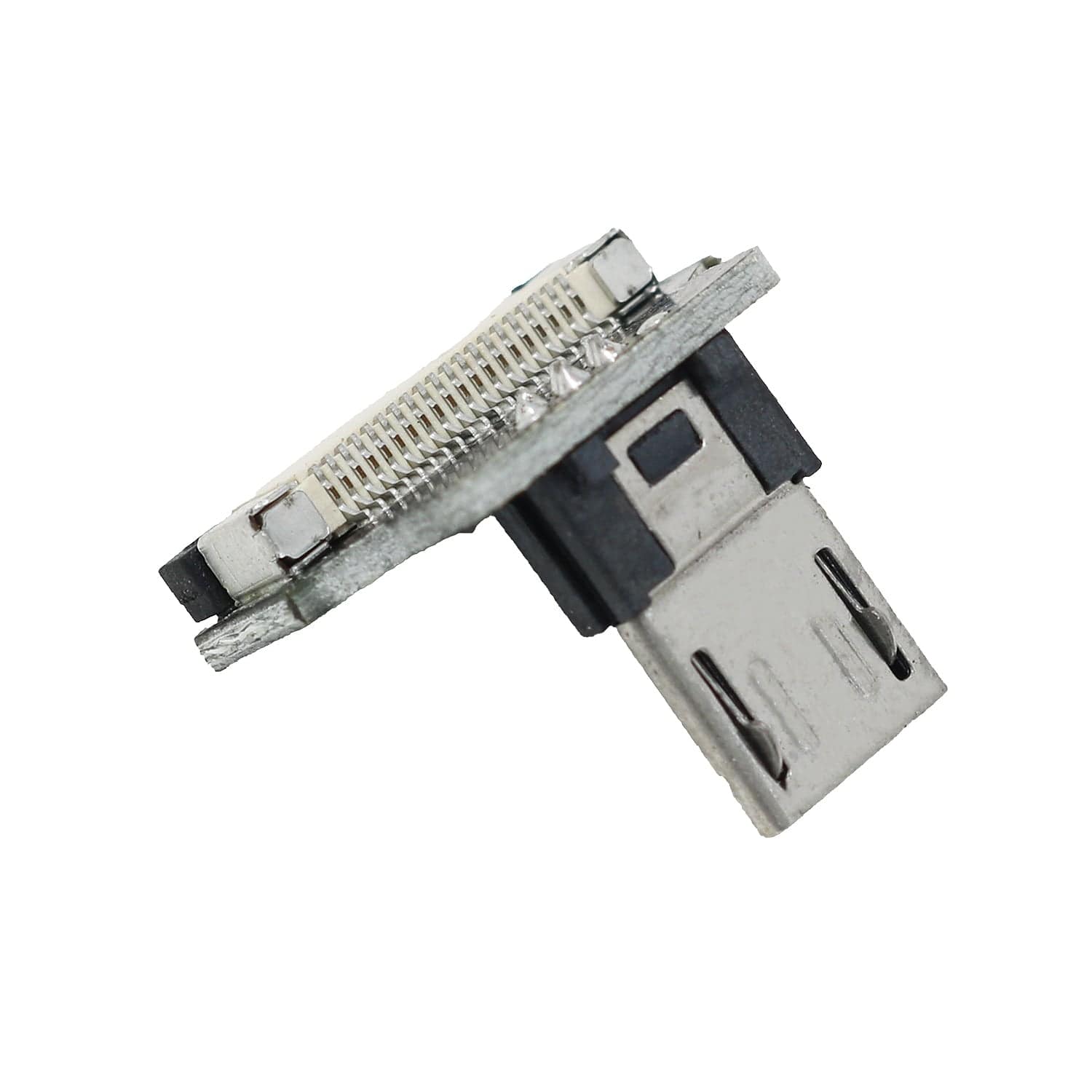 DIY USB Cable Parts - Right Angle Micro USB Plug Up