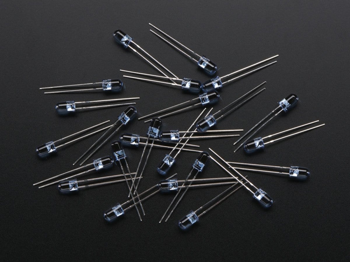 Super-bright 5mm IR LED (25 pack) (940nm)
