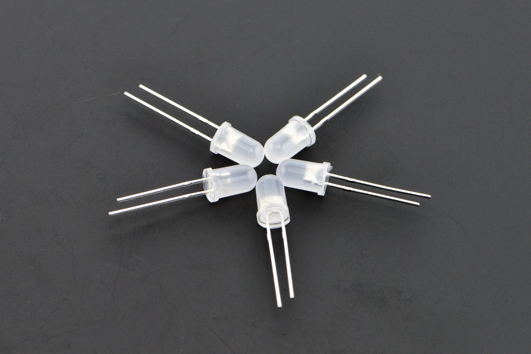 Diffused 5mm LED Pack (50 PCS) [Discontinued]