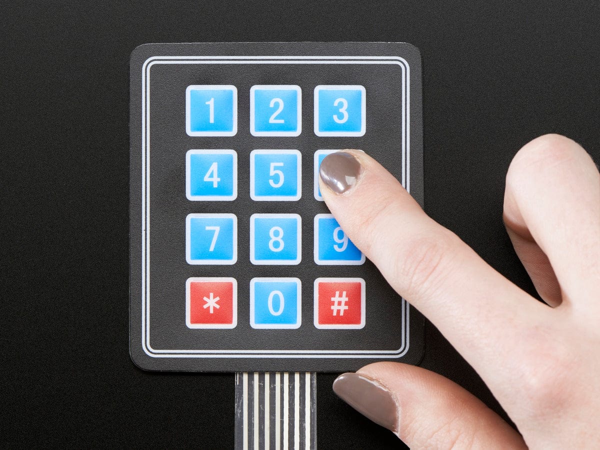Membrane 3x4 Matrix Keypad + extras (3x4)