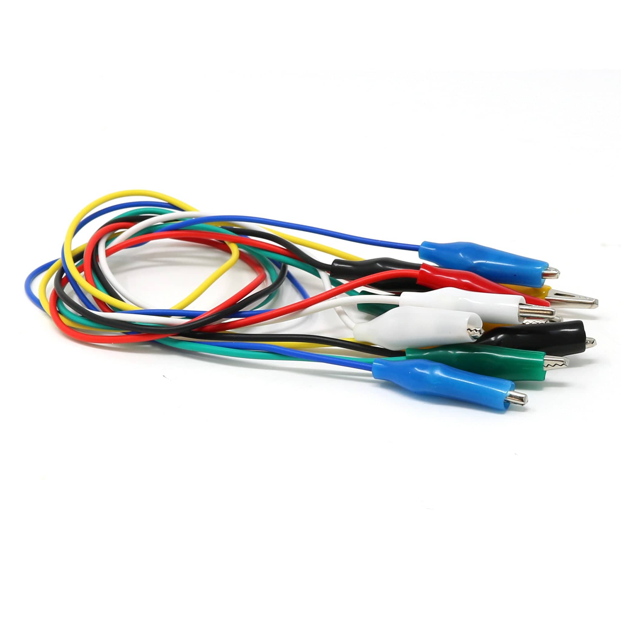 Small Alligator Clip Test Lead (set of 6)