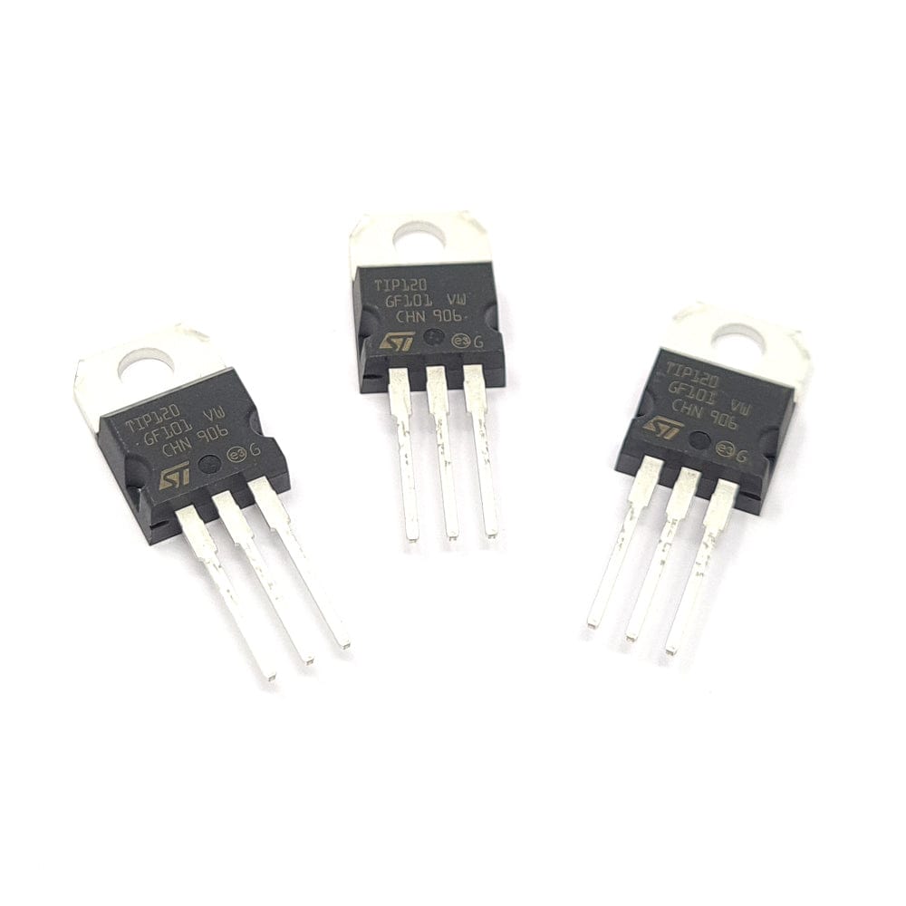 TIP120 NPN Power Darlington Transistors - 3 pack