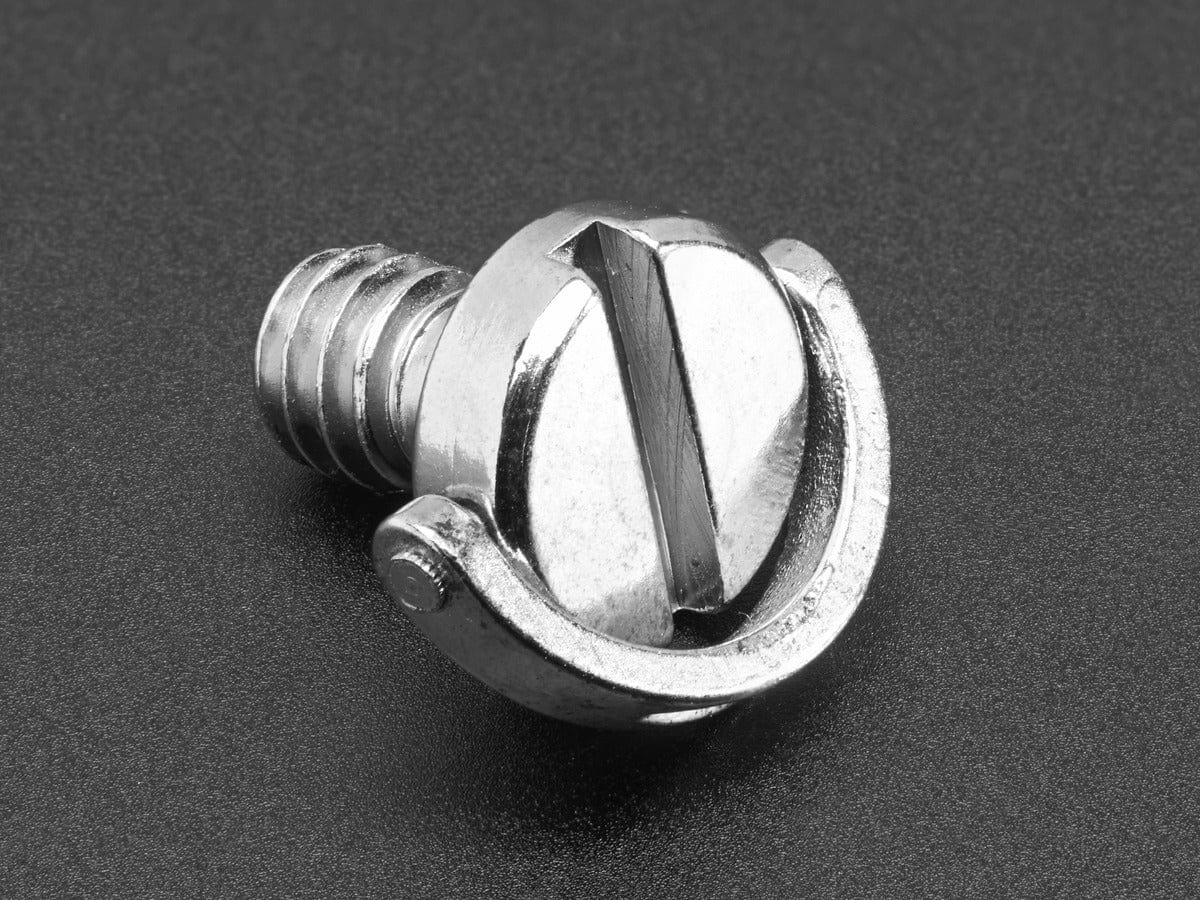 1/4" Screw with D-Ring - for Cameras / Tripods / Photo / Video [Discontinued]