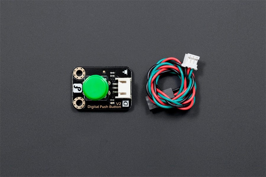 Gravity: Digital Push Button (Green) [Discontinued]