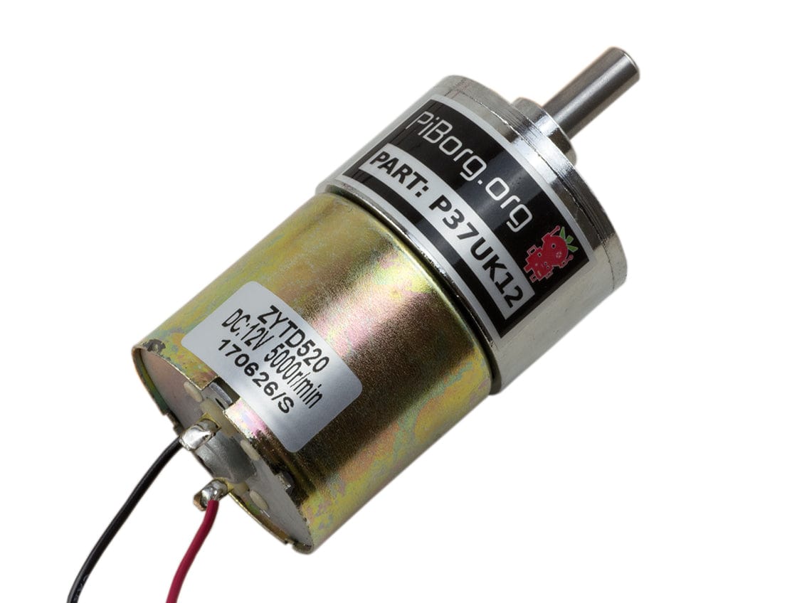 PiBorg 37D Motor - 12V 300RPM [Discontinued]