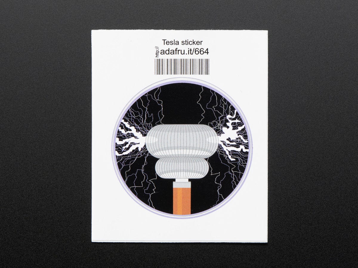 Tesla coil - Sticker! [Discontinued]
