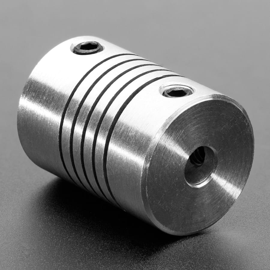 Aluminium Flex Shaft Coupler - 5mm to 8mm