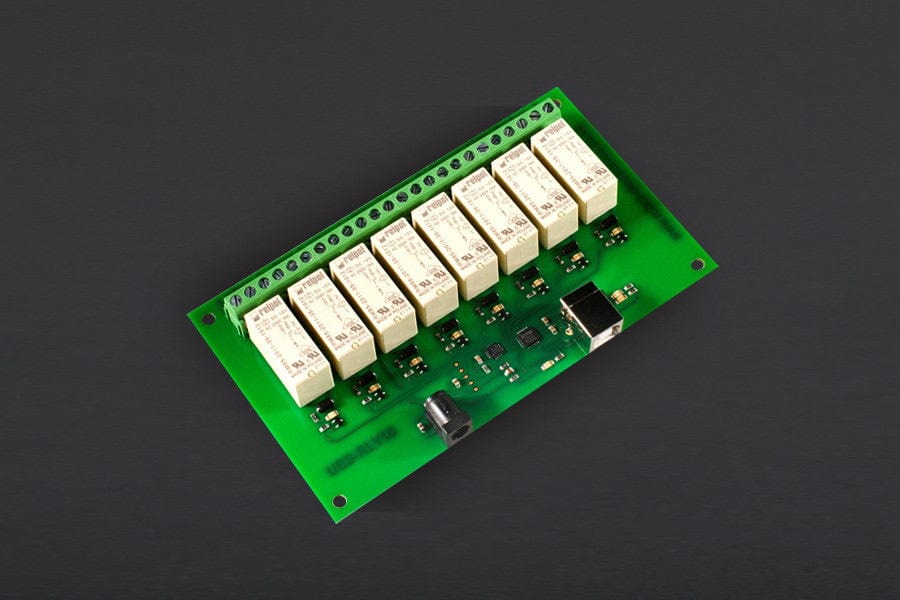USB - RLY 16 16Amp, 8 Channel Relay Module [Discontinued]